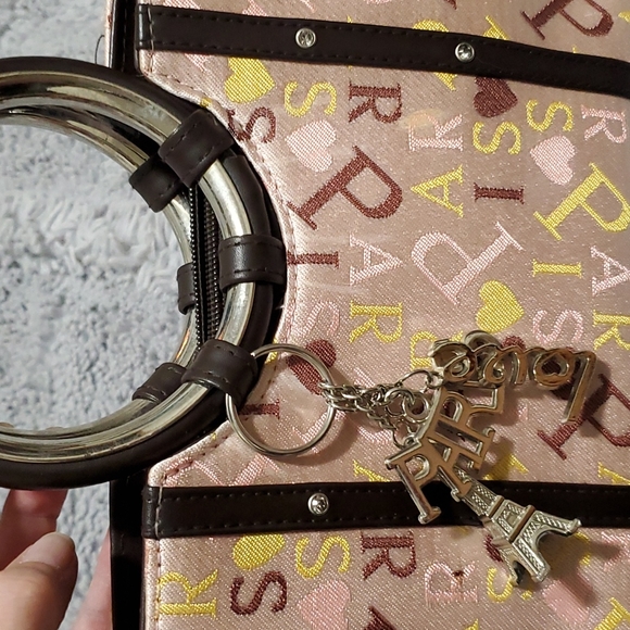 Brand New Unique Pink Paris Purse - Picture 9 of 11